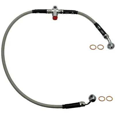 S/S Braided Front Right ABS Brake Hose BMW K1200LT K1200RS; 34322332448/Venhill • $102.85