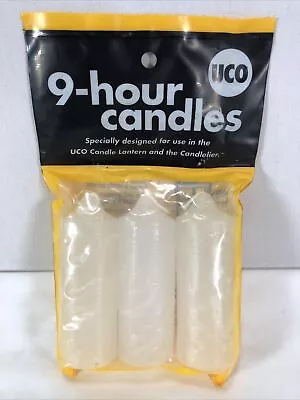 UCO Corporation Lantern Candle Three (3) Pack  9 Hours Brand NEW Sealed • $12.90