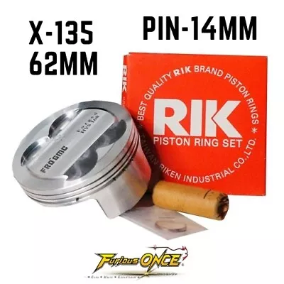 Yamaha Sniper Forged Piston X-135 62mm Forged HYS168 High Pressure Piston Set  • $69.06