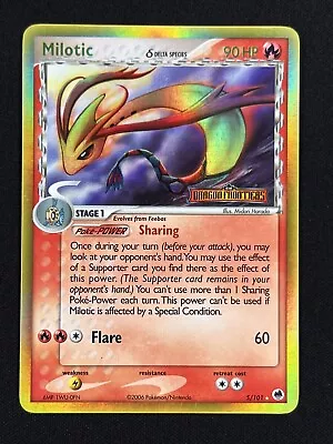 Milotic (Delta Species) - 5/101 - Holo Rare - Reverse Holo X1 EX Dragon Frontier • $15.98