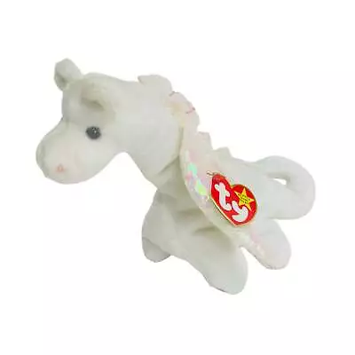 TY Beanie Babies Magic The Dragon 8  Stuffed Toy Beanbag Plush 4088 • $17.99