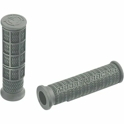 Moose Racing Stealth ATV Handlebar Grips Grey Raptor 660 700 Blaster TRX 300EX • $13.95