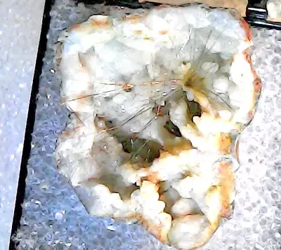 Awesome Millerite In Quartz Geode - Halls Gap Kentucky! Old Stock - Finest - G1 • $234.95