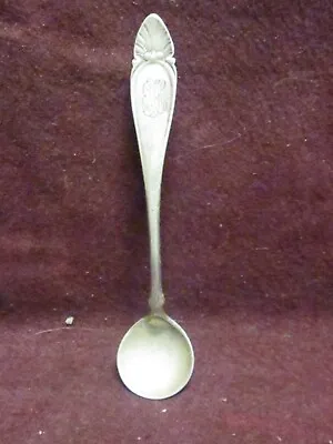 Early Gorham Sterling   SALT SPOON 3 1/8   5 Grams  Monogram  EMK • $26