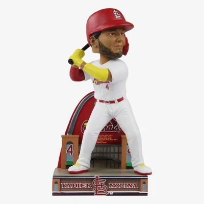 $200 • Buy Yadier Molina St Louis Cardinals Career Stats Bobblehead Ltd #404 Pre-Sale 5/5