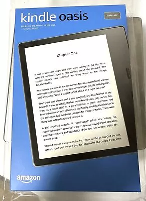 Amazon Kindle Oasis 3 With Adjustable Warm Light (10th Gen)  32GB Ad Free • $603.94