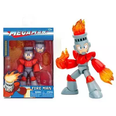 Mega Man - Fire Man 4.5  Action Figure NEW Jada Toys • $44.85