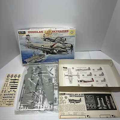 Vintage Fujimi Airplane Model Kit Douglas A-1H Skyraider Fujimi 7A14-250  1/70 • $14.99