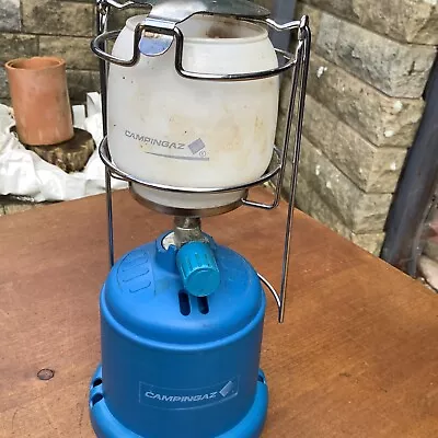 Camping Gaz 206L 80W Bright Gas Lantern With Integral Handle. • £7