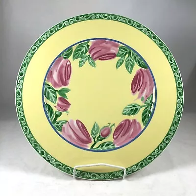 Gently Used  Villeroy & Boch  V&B Switch  Summerhouse A Rose  12  Charger • $19.95