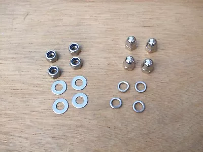 Lambretta  Wheel Rim  Nut Set - 16 Piece Stainless  -  Brand New • £3