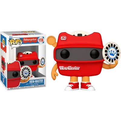 Retro Toys - View-Master Fisher Price Pop! Vinyl Figure 118 • $21.99