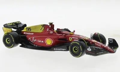 Ferrari F1-75 No.55 Scuderia Ferrari F1 GP Monza C.Sainz Jr. 2022 • $37.95