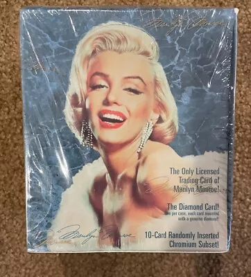 1993 Marilyn Monroe Diamond Set Factory Sealed Trading Card Box By Sports Time • $24.99