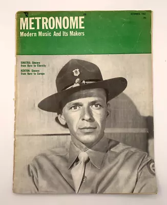 Metronome Jazz Magazine Frank Sinatra 1953 (Fair) • $11.03