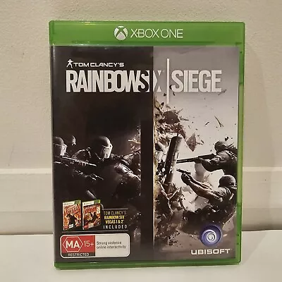 Tom Clancy's Rainbow Six Siege Xbox One Free Postage AU Seller • $10