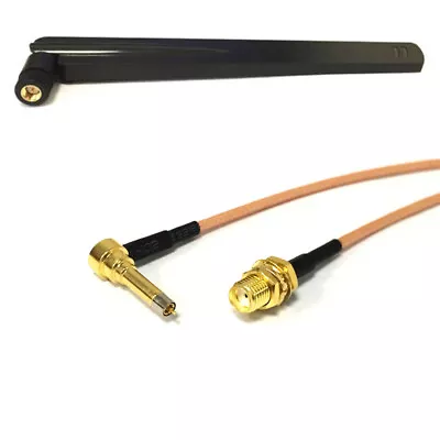 4G LTE External Antenna 25dbi SMA Male For Gateway +SMA Female To MS156 Cable 6  • $11.08