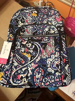 Vera Bradley Disney Whimsical Paisley Bookbag • $150