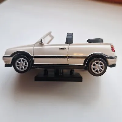 Newray 1993 Volkswagen Golf Cabriolet Mk3 White 1/43 Toy Model Car  • $9.96