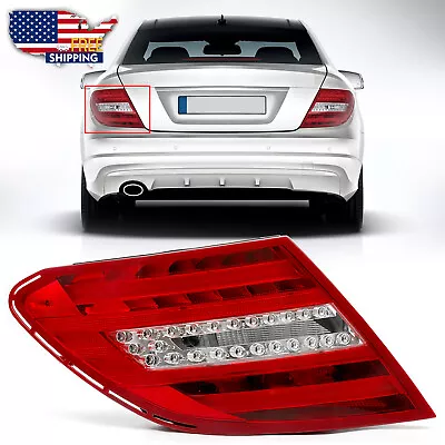 Left Tail Light For Mercedes-Benz 2011-2014 W204 C-Class 250 C300 C350 • $85.99