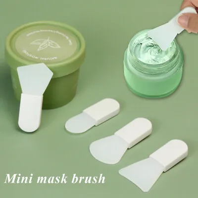 $1.62 • Buy Mini Beauty Tools Mask Brush Silicone Short Handle Mud Portable Skin-friendly