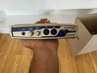 M-audio Audiophile USB Midi Interface • $125