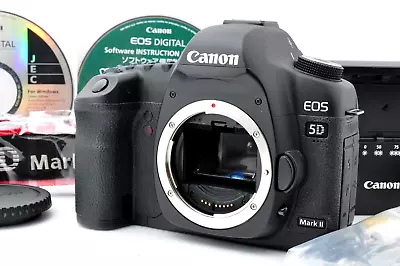 [Mint Sc:4476 (3%)] Canon EOS 5D Mark II 21.1MP DSLR FX Body From Japan #2269 • £399