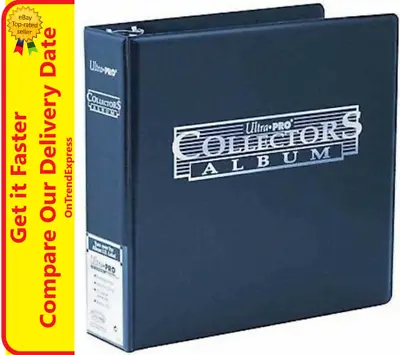 Ultra Pro 3 Ring BLUE Collector Album Binder FOLDER Pokemon MTG AFL Yugioh Cards • $28.90