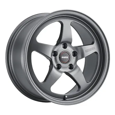 Momo Racing Etna 18x9.5 5x114.3 +40mm Satin Anthracite Wheel (1) M11289565P40 • $170