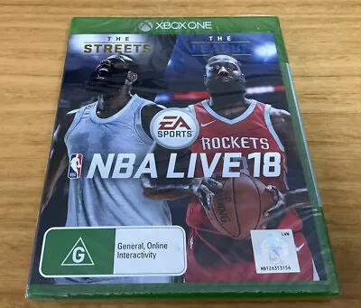 Microsoft Xbox One Game - EA Sports NBA Live 18 - Brand New & Sealed • $35