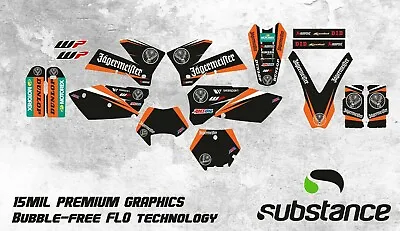 Graphics Kit For KTM SXF EXC 2004 2005 2006 2007 EXC-F SX-F DECALS STICKERS • $82.12