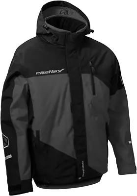 Castle X Phase G4 Jacket Black/Charcoal Men's Snowmobile Coat Sizes SM & LG • $150