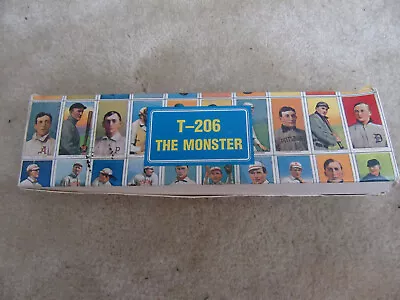 T-206 The Monster Card Reprint Baseball Set Wagner Cobb Mathewson Sharpe Etc Mis • $89.50