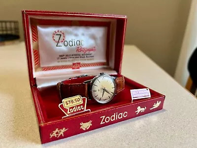 Vintage Zodiac Rotographic Watch - Early 1960s - Excellent With Original Box • $400