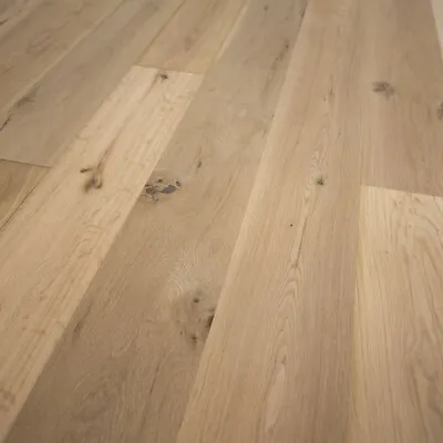 French Oak Wood Flooring 7 1/2  X 1/2  Unfinished Engineered Square Edge Sample • $4.69