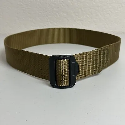 5.11 Tactical Belt 1.75   TDU Belt Coyote  #59552 Waist Size 28-30 Nylon  • $11.05