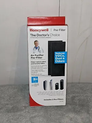 £19.55 • Buy Honeywell Air Purifier Pre-Filter B+ HRF-B2 Replacement Filter 2 Pack New
