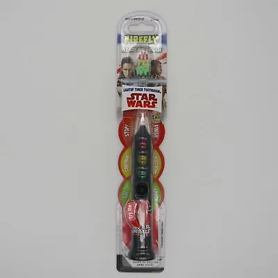 Star Wars Ready Set Brush Light Up Timer Kids Soft Toothbrush Suction Base • £4.82