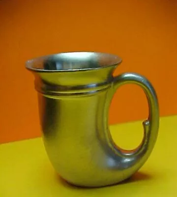 Vintage Rein Zinn (Quist) Pewter Metal Horn Viking Style Stein 1 Oz. • $33