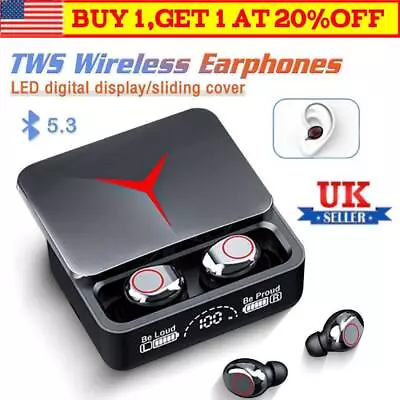Bluetooth 5.3 Tws Wireless Earbuds Earphone Stereo Headset Waterproof Headphones • $1.49