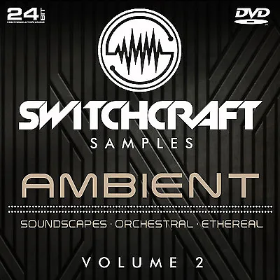 Ambient Vol 2 - 24bit Wav Studio / Music Production Samples - Dvd • £4.99