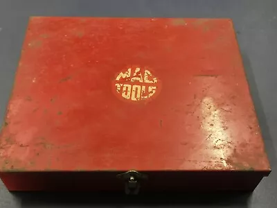 Vintage MAC Tools 10  X 12  Metal Tool Box Case Chest • $24.99