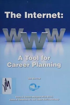 The Internet : A Tool For Career Planning Hardcover • $4.50