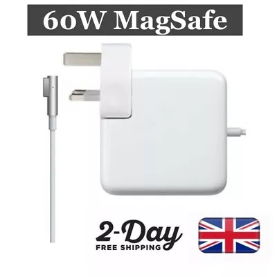 60W Mag Safe Charger For MacBook Pro 13  A1278 A1342 A1181 2006-12 Power Adaptor • £16.99