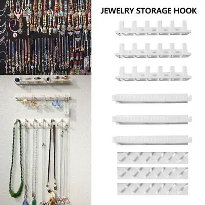 9Pcs Jewelry Wall Hanger Holder Stand Organizer Necklace Bracelet Earring R Top • £5.09