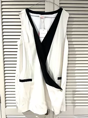 New! Versatile SASS & BIDE “The King Fisher” Silk Top Dress * Size 14 RRP $550 • $99.90