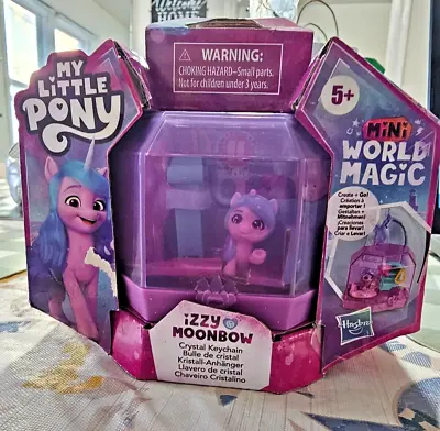 My Little Pony Mini World Magic Crystal Keychain/Izzy Moonbow/Portable Playset • $5.50