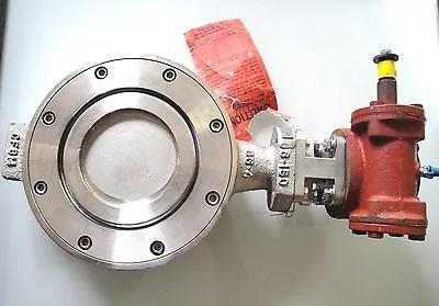 FNW Stainless Steel   6  Butterfly Valve  CF8M   Stem 17-4PH  Seat ME-PTFE   NEW • $865.95