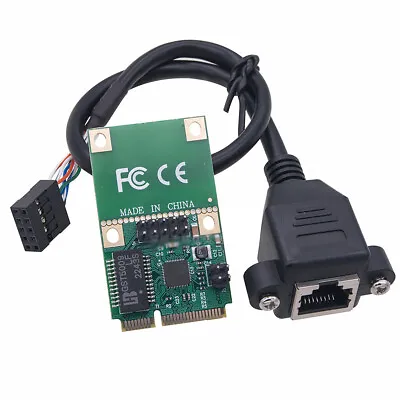 Mini PCI-E Gigabit Ethernet Card PCI-Express Card 10/100/1000Mbps • $13.99