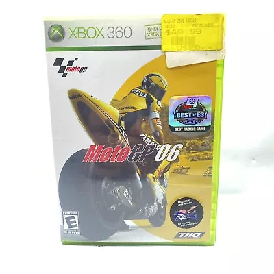 Moto GP 06 Sportbike Racing Xbox 360 Complete With Manual • $9.50